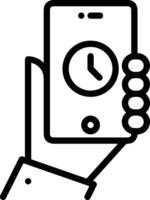 Hand icon symbol image illustration vector