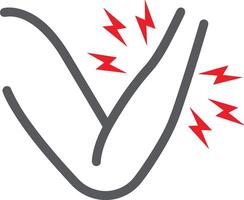 Hand icon symbol image illustration vector