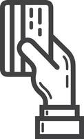 Hand icon symbol image illustration vector