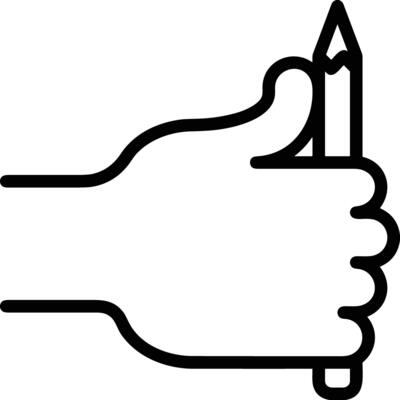 Hand icon symbol image illustration