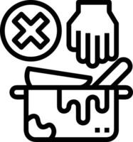Hand icon symbol image illustration vector