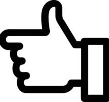 Hand icon symbol image illustration vector