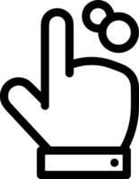 Hand icon symbol image illustration vector