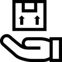 Hand icon symbol image illustration vector