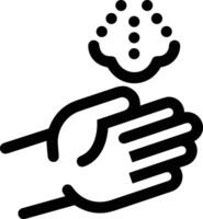 Hand icon symbol image illustration vector