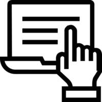 Hand icon symbol image illustration vector