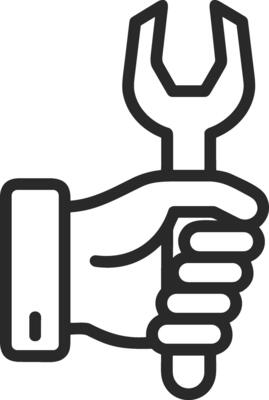 Hand icon symbol image illustration
