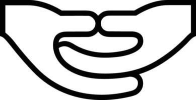 Hand icon symbol image illustration vector