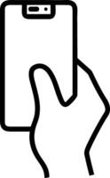 Hand icon symbol image illustration vector