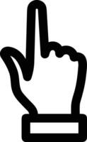 Hand icon symbol image illustration vector