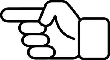 Hand icon symbol image illustration vector