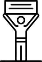 Hand icon symbol image illustration vector