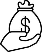 Hand icon symbol image illustration vector