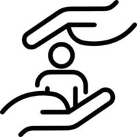 Hand icon symbol image illustration vector