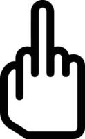 Hand icon symbol image illustration vector