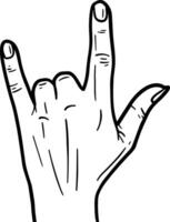 Hand icon symbol image illustration vector