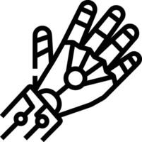 Hand icon symbol image illustration vector