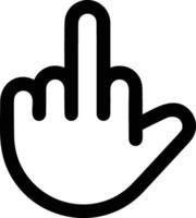 Hand icon symbol image illustration vector