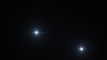 Camera flashes on an black background video