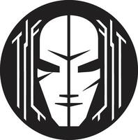 Data Pirate Intrusive Black Thief Icon Binary Bandit Digital Cyber Thief Graphic vector