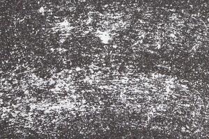 Road asphalt texture. Bitumen structure with white paint. photo