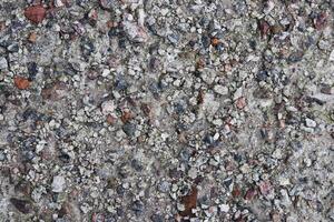 Weathered Concrete Road Texture. Age Cement Structure. photo