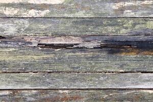 Old Wood Texture. Weathered Wooden Planks Structure. photo