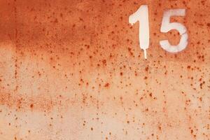 Rusty Paint Wall Texture. Number 15. photo