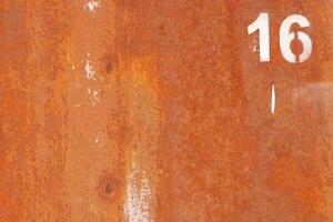 Rusty Paint Wall Texture. Number 16 photo
