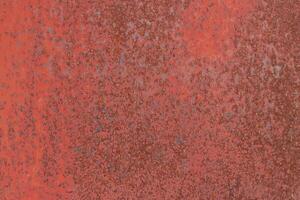 Rusty Paint Wall Texture. Blank Clean Corroded Surface. photo