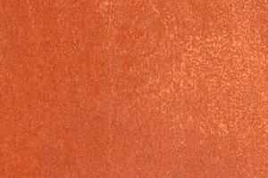 Rusty Painted Wall Texture. Blank Clean Corroded Surface. photo