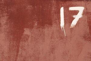 Rusty Paint Wall Texture. Number 17. photo