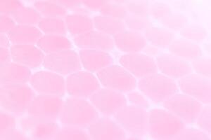 Light Rose Foam Plastic Texture. Abstract Styrofoam Background. Macro Closeup. photo