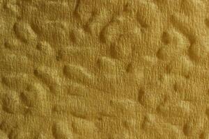 Yellow Napkin Texture. Embossed Decorative Ornament Background. photo