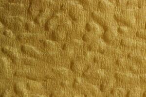 Yellow Napkin Texture. Embossed Decorative Ornament Background. photo