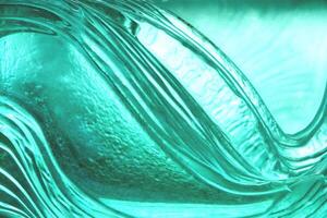 Deep sea blue glass texture background. Nature ornament decoration. photo