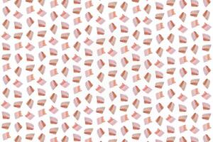 Isolated bacon meat slices pattern. Fresh ham portions background. Landscape orientation. Horizontal direction. photo