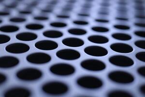 Musician lifestyle instrument backdrop. Music instrument amplifier grid background. photo