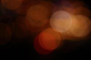 Blurred lights background. Road light blur. photo