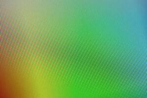 Display pixels multi-colored background. Macro closeup blurry monitor texture. photo