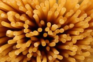 Spaghetti texture. Macaroni backdrop. Pasta filling background. photo
