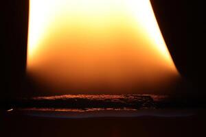 Danger blazing flame. Burning flames background. Blaze fire texture. Glowing dangerous burl light backdrop. photo
