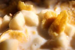 Morning breakfast background. photo