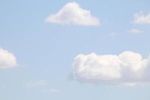 Cloudy heaven skies beautiful panorama. photo