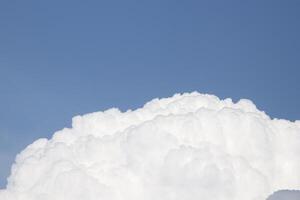 Cloudy heaven cumulus congestus skies beautiful panorama. photo