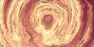 Red Agate Mineral Texture. Stripe Circles Stone Pattern Surface Background. photo