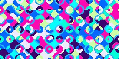 Circle Quarters Backgrounds. Seamless Bright Angles Textures. Abstract Colored Curves Patterns. photo