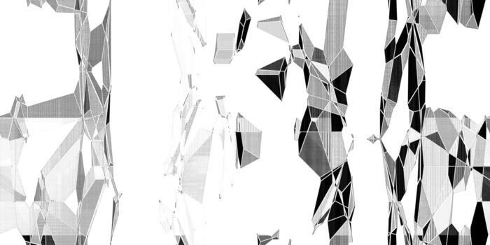 Light Abstract Grunge Texture Background. Many Printing Paper Pieces Compiled in Composition. Dirty Sketches Concept. Seamless Transition. photo