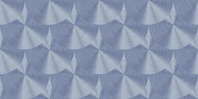 Shining brushed steel surface backdrop. Seamless metal circles texture. Metallic disks pattern. photo