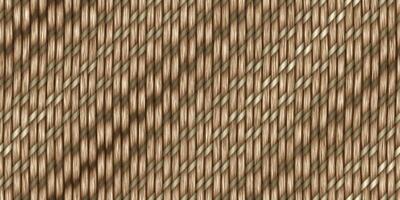 Light Brown Cross Weave Texture. Wicker Rattan Background Surface. 3D Rendering. 3D Illustration. photo